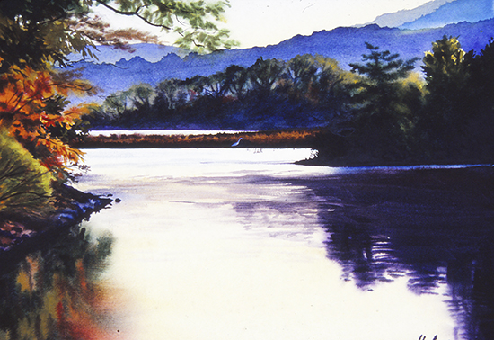 Watercolor Painting by John Hulsey